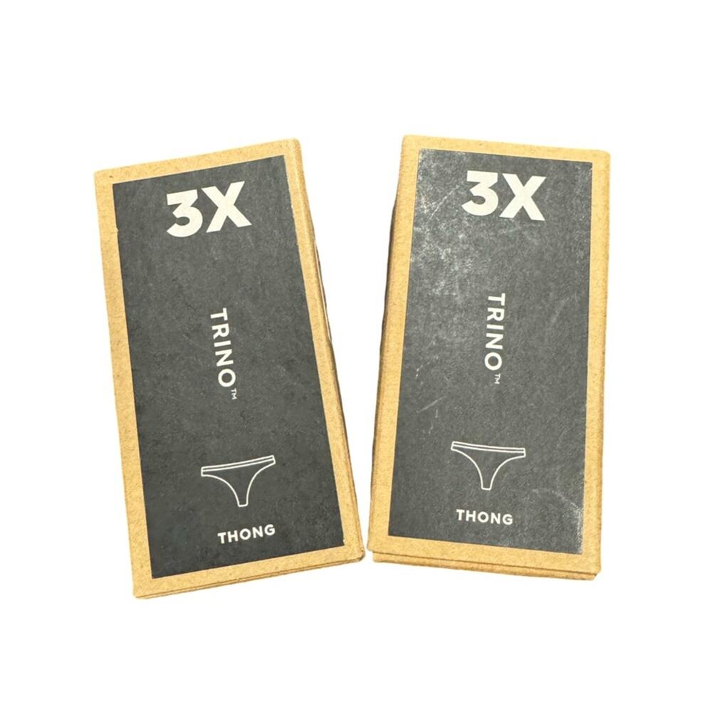 allbirds Trino Thong Underwear Size 3X - Set of 2